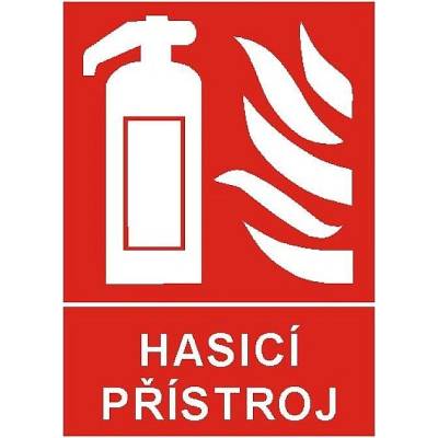 Tabulka Hasicí přístroj, A4, plast - T POZ32011