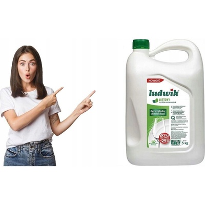 Ludwik Tekutý prostriedok na umývanie riadu Mätový 5 l
