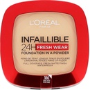 Make-upy L'Oréal Paris Infallible 24H Fresh Wear Foundation In A Powder make-up 180 Rose Sand 9 g