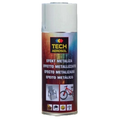 Tech Aerosol 400ml Efekt Metalíza více variant 6 x 400ml stříbrná