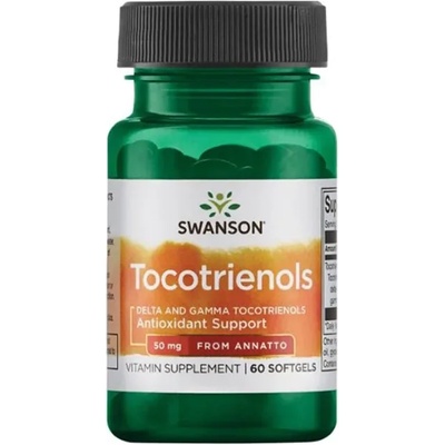 Swanson Tocotrienols, 50 mg, 60 меки капсули, Swanson (SWU526)