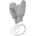 disana Детски ръкавици disana Kids' Boiled Wool Gloves - Grau - размер 1 (EU) (202-3097-0511)