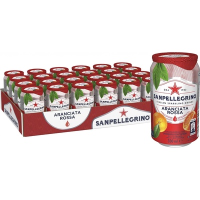 SanPellegrino Červený pomaranč 24 x 330 ml