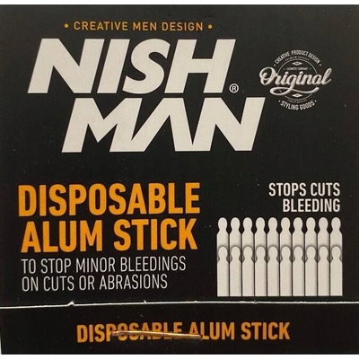 NISHMAN Disposable Alum Sticks 20 x 24 ks
