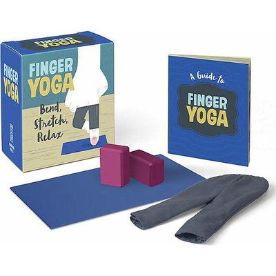 Running Press Finger Yoga Bend Stretch, Relax Miniature Editions