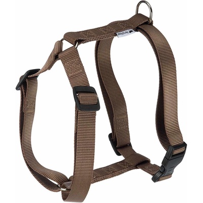 Ferplast Champion XL - Регулиращ нагръдник за кучета, вратна обиколка 53-84 см. гръдна обиколка от 60 до 98 см. - кафяв