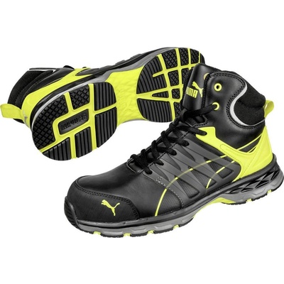PUMA VELOCITY 2.0 YELLOW MID S3 kotníková Černá