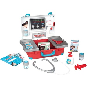 Smoby Детски комплект Smoby - Лекарско куфарче с аксесоари (7600340103) - baby