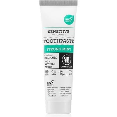 Urtekram Strong Mint bieliaca pre citlivé zuby 75 ml
