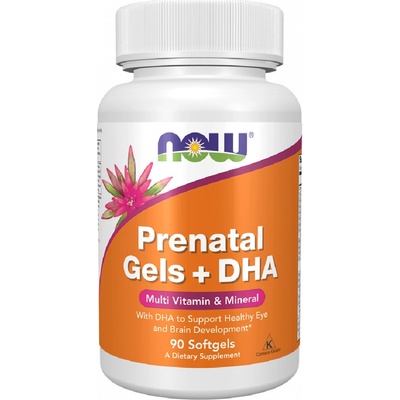 Now Prenatal Gels + DHA 90 kapslí