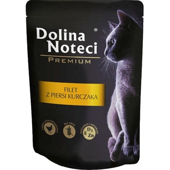 Dolina Noteci Премиум пилешко филе за котки 85 г