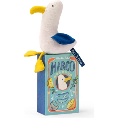 MOULIN ROTY Hrkálka Čajka Puce & Pilou