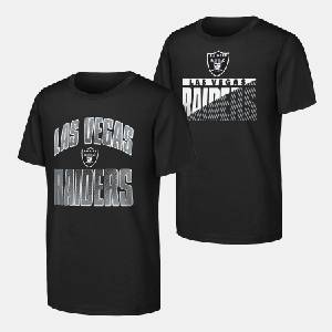 NFL Тениска NFL KIDS NEVER QUIT 2PK SS CREW NK T-SHIRT - LV Raiders