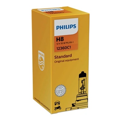 Philips Крушка, фар за дълги светлини philips h8, 12v, 35w, 1 бр