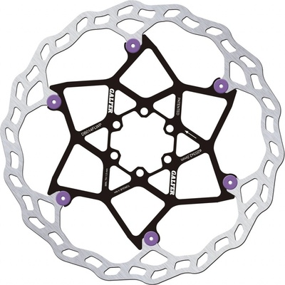 Galfer brzdový kotouč WAVE floating 203x2,0mm (fialový) - 6 děr