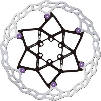 Galfer brzdový kotouč WAVE floating 203x2,0mm (fialový) - 6 děr