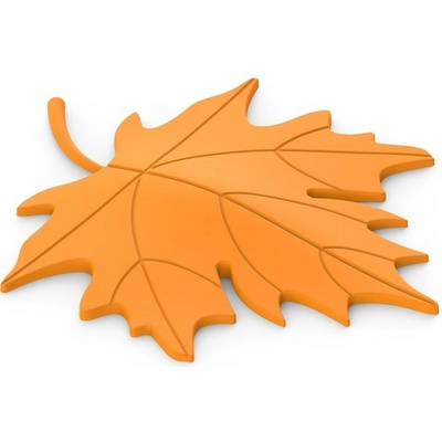 METAL BUD Dveřní zarážka LIST oranžový SLPO