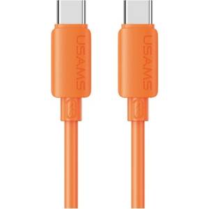 USAMS iPhone 14 Plus / 14 Pro Max / 14 Pro USAMS U98 кабел за данни Type-C - Lightning, 100 см, ОРАНЖЕВ SJ788USB03 (SJ788USB03)