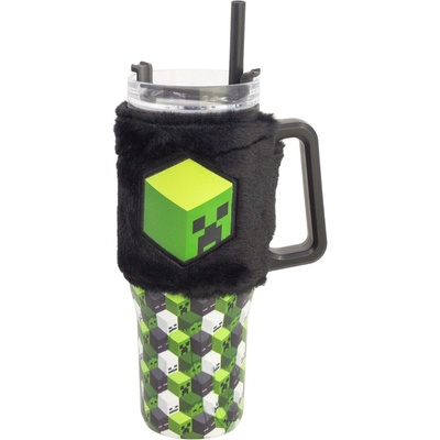 Wiky Minecraft termohrnek s plyšovým návlekem 770 ml