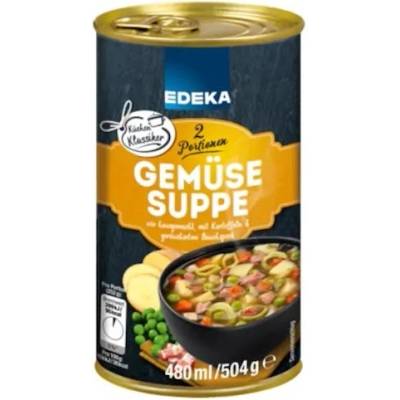 Edeka Premium zeleninová polévka se slaninou 480 g