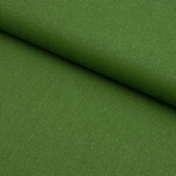 Bavlna jednofarebná - Zelená forest