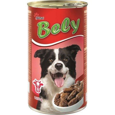 Akinu Bely Adult kúsky v omáčke s hovädzím 1250 g