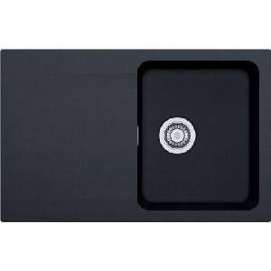 Franke Orion - Мивка от Tectonite OID 611-78, 78x50 cm, черна 114.0288. 588 (114.0288.588) Мивка за вграждане