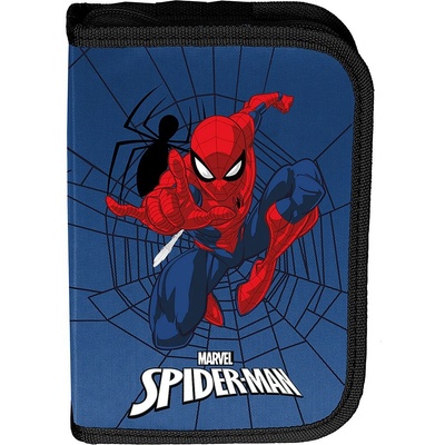 Ученически несесер Paso Spider-Мan - Attack, 1 цип (SP25TT-P001BW)