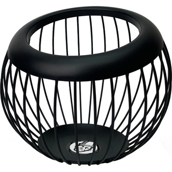 Kaffekapslen | Поставка за капсули (черен) - 21 x 19 CM Steel