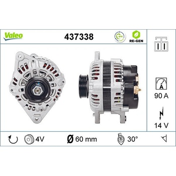 generátor VALEO 437338
