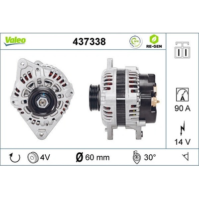 generátor VALEO 437338