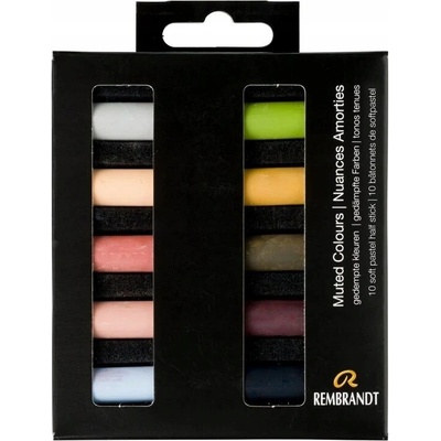 Rembrandt Micro sada suchých pastelů Muted Colours 10 ks