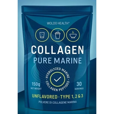 WoldoHealth Hydrolyz.kolagen mořský kolagen 150 g