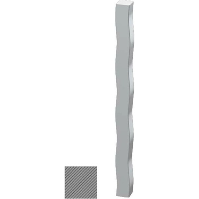 Zdobená čtvercová tyč po stranách, 14x14mm Délka: 3m