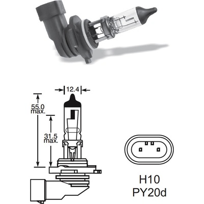 Elta H10 PY20d 12V 42W