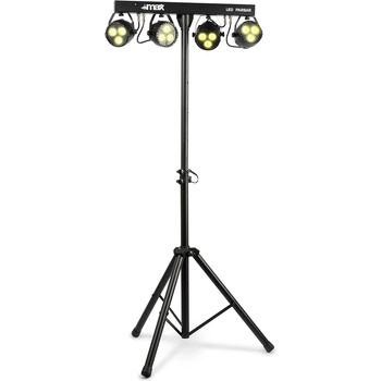 Tronios Светлинен ефект комбиниран PartyBar4 + стойка