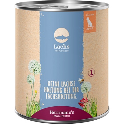 Herrmann's Losos s meruňkou 800 g