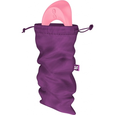 Satisfyer Treasure Bag M - taška na uskladnenie erotických hračiek - stredná fialová