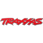 Traxxas PVC стикер червен 22x5см