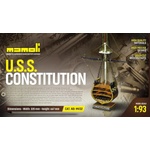 Mamoli Напречен разрес на фрегата U. S. S. Constitution 1: 93 (MV32)