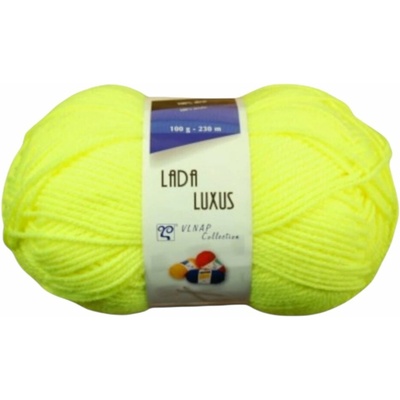 Lada luxus žlutý neon