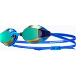 TYR Дамски очила за плуване TYR Blackops 140 Ev Racing Mirrored royal/light blue