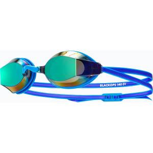 TYR Дамски очила за плуване TYR Blackops 140 Ev Racing Mirrored royal/light blue
