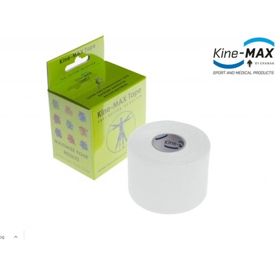Kine-Max Super-Pro Rayon Kinesio tejp biela 5 cm x 5 m