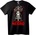 NOONEBRAND Тениска Черен Чаро Череп - 2XL, Black