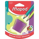 Maped Острилка, перфоратор за две дупки, контейнер, MAPED "Boogy", смесени цветове 062210 (062210)
