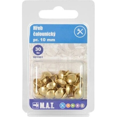 M.A.T. GROUP hřebík čalounický pr.10mm Ms (30ks) MAT601501
