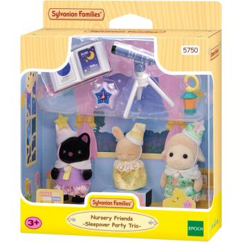 EPOCH Sylvanian Families Kindergarten Friends Sleepover Party Trio 5750