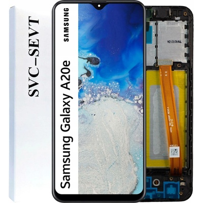 LCD Displej originál + Rám Samsung Galaxy A20e