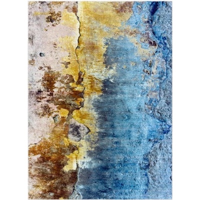 Dywany Łuszczów Miro 51709.803 blue / gold Vícebarevná